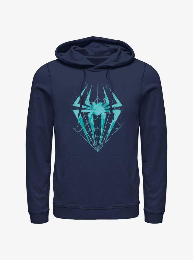 Marvel Spider-Man Spider Symbol With Web Hoodie Product Image