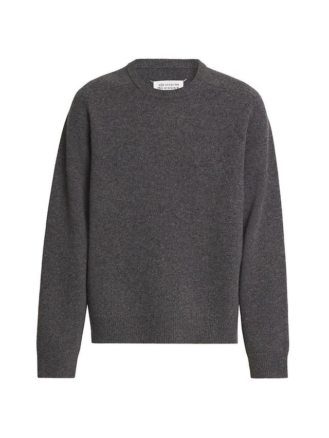 Womens Wool Crewneck Sweater Product Image