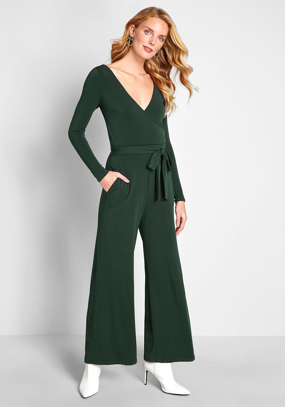 Elegant Everywhere Long Sleeve Jumpsuit Product Image