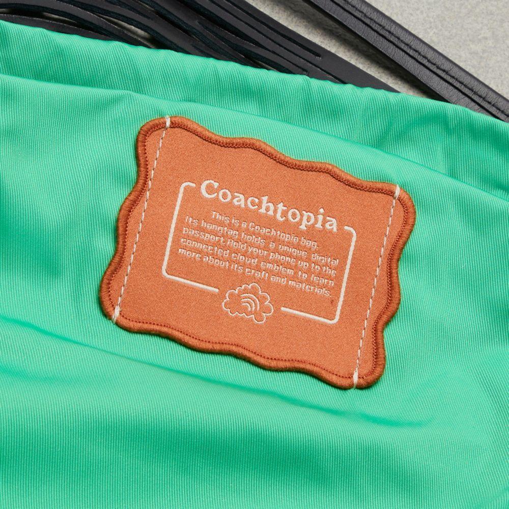 Basket Bag In Regenerative Leather Product Image