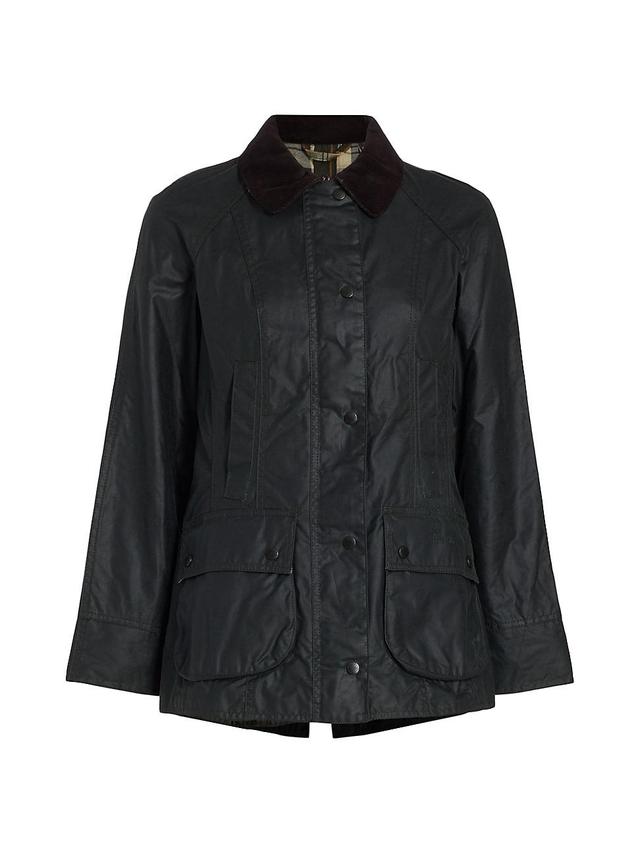 Womens Beadnell Waxed Cotton Jacket Product Image