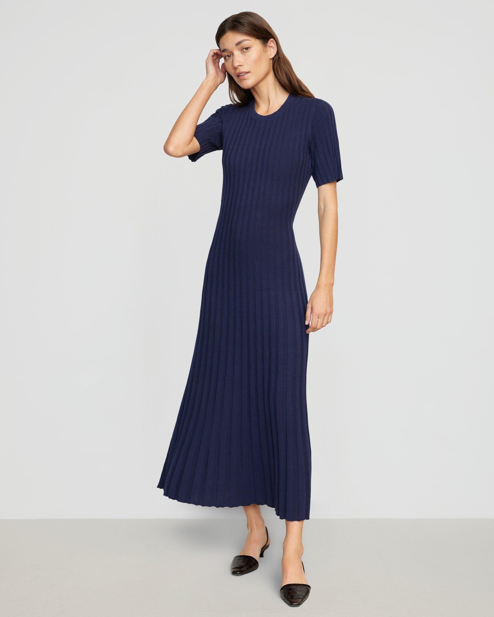 Fena Wide-Ribbed Sweater Dress Product Image