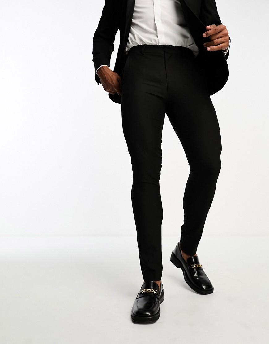 ASOS DESIGN skinny tuxedo suit pants Product Image