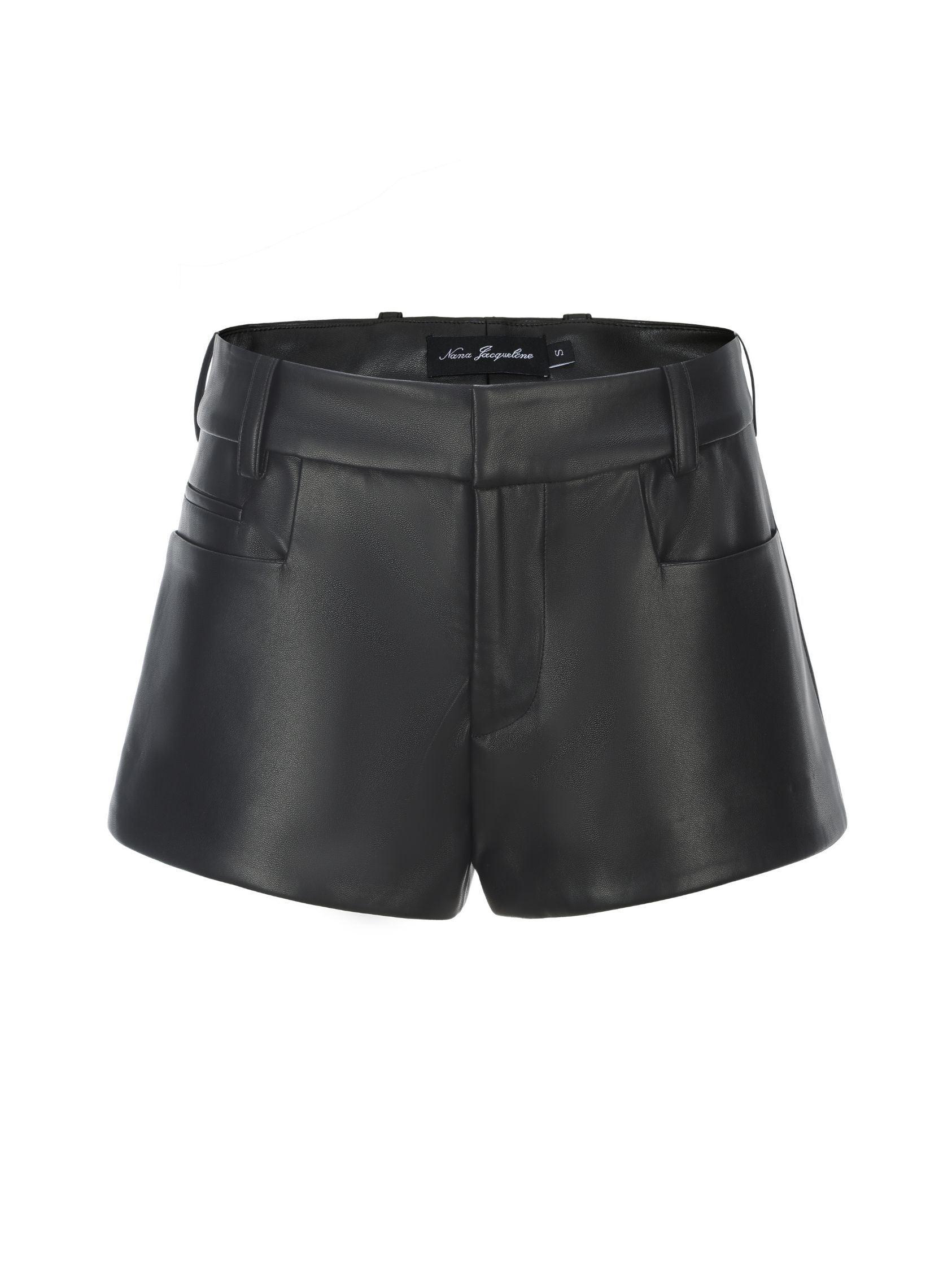 Victoria Leather Shorts Product Image