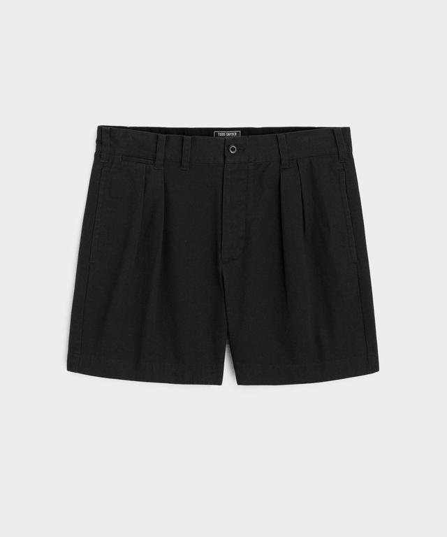 5" Officer Short in Black Product Image