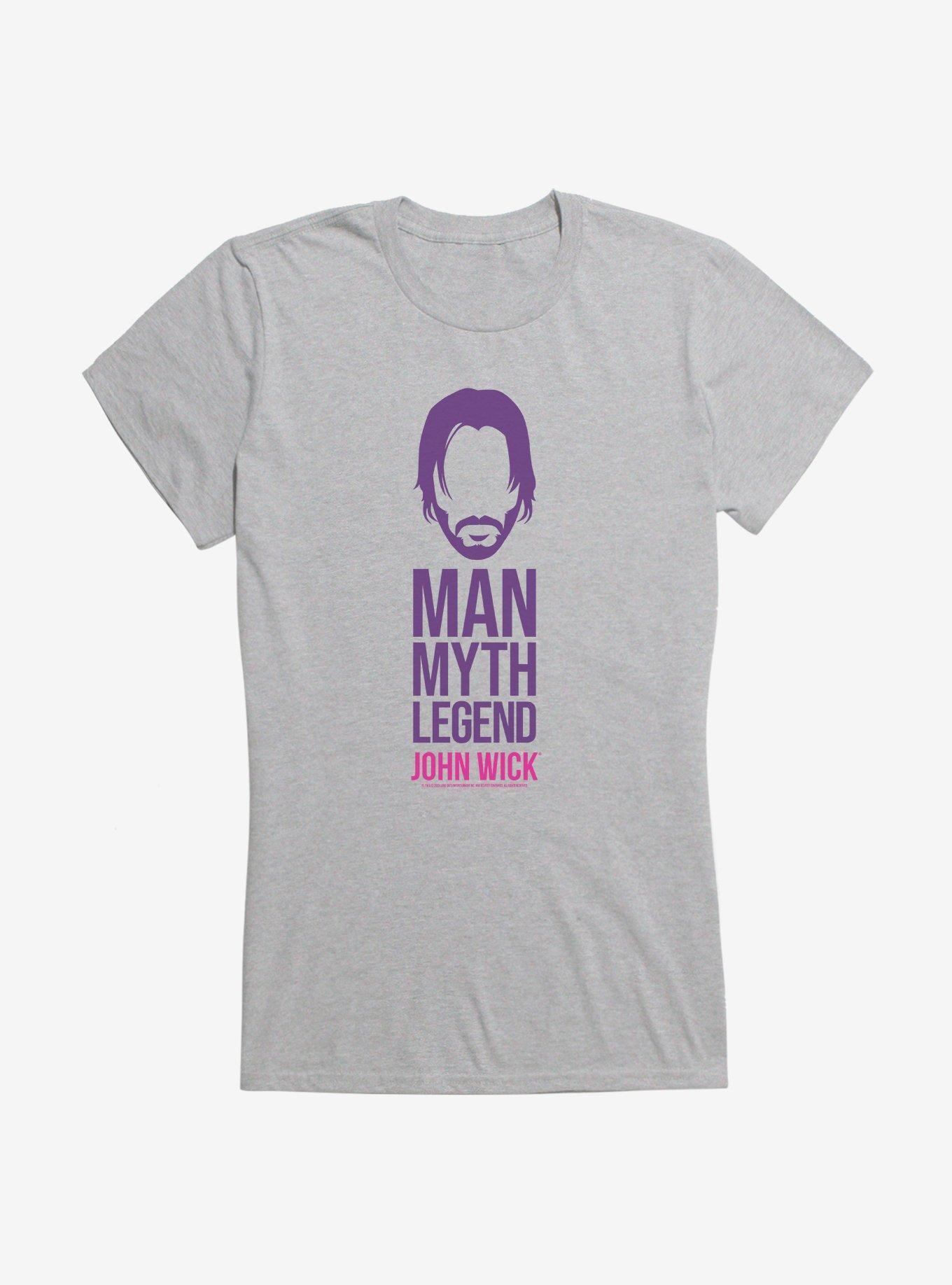 John Wick Man Myth Legend Girls T-Shirt Product Image