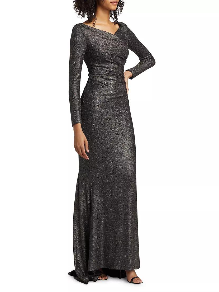 Metallic Jersey Body-Con Gown Product Image