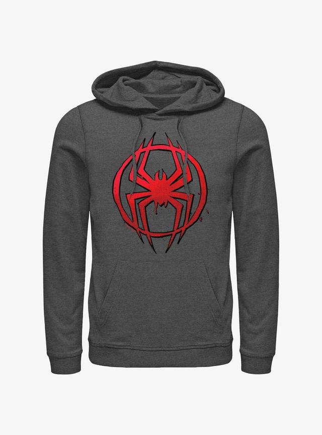 Marvel Spider-Man Simple Spider Symbol Hoodie Product Image