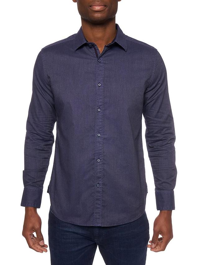 Mens Serpens Woven Button-Up Shirt Product Image