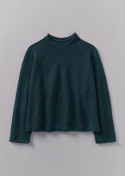 Organic Cotton Linen Easy Sweater | Puck Product Image