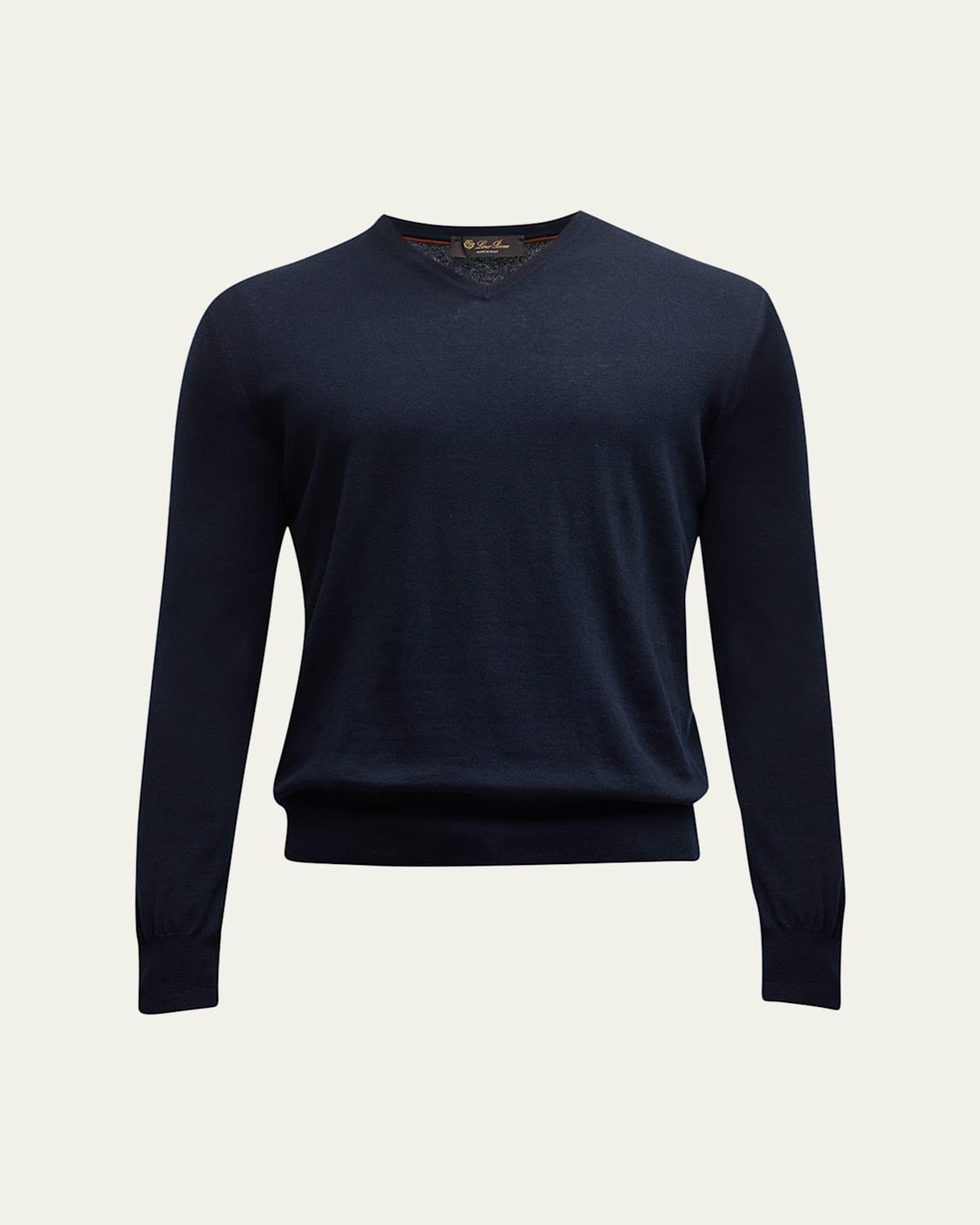 Mens Scollo Cashmere V-Neck Sweater Product Image