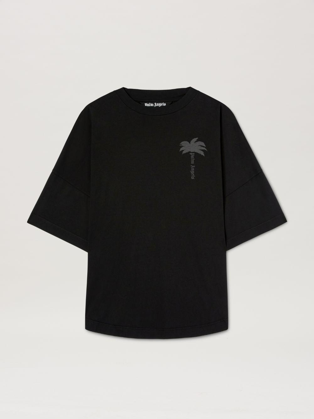 Palms Over T-shirt in  1313 vintage black - vintage black  - Palm Angels® Official  product image