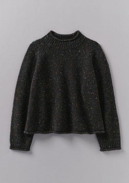 Orla Donegal Wool Sweater | Galaxy Product Image