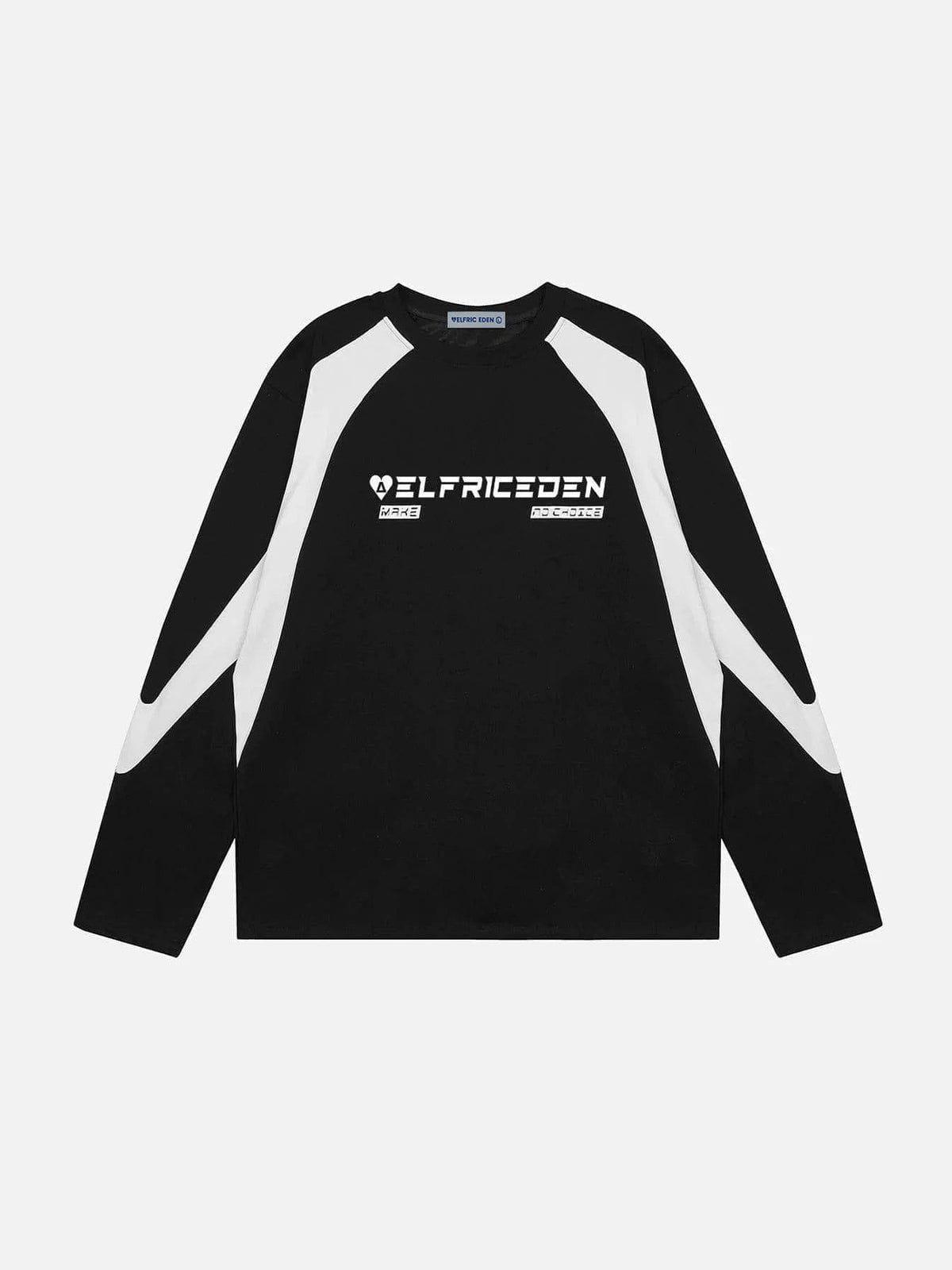 Aelfric Eden Patchwork Racing Vibes Sweatshirt product image