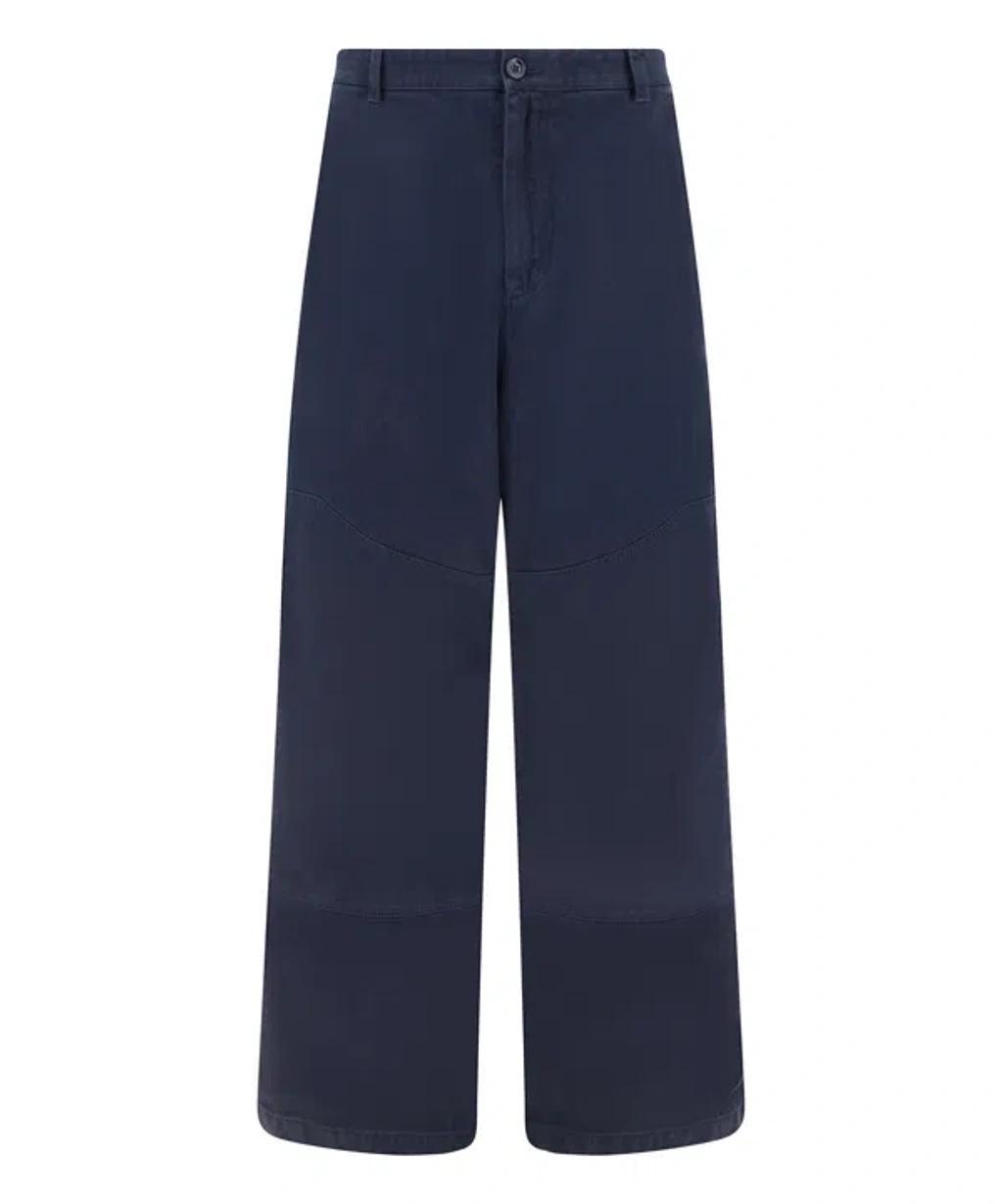 Trousers In Blue Product Image