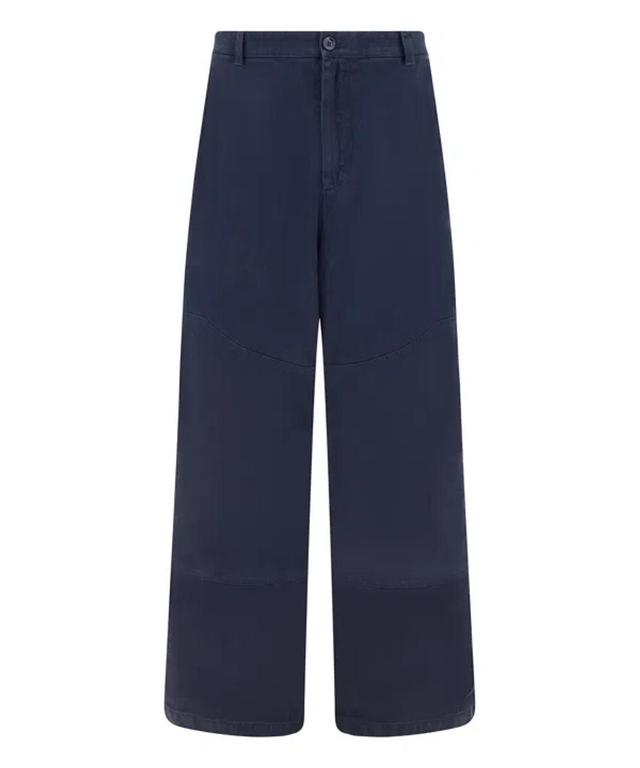 Trousers In Blue Product Image