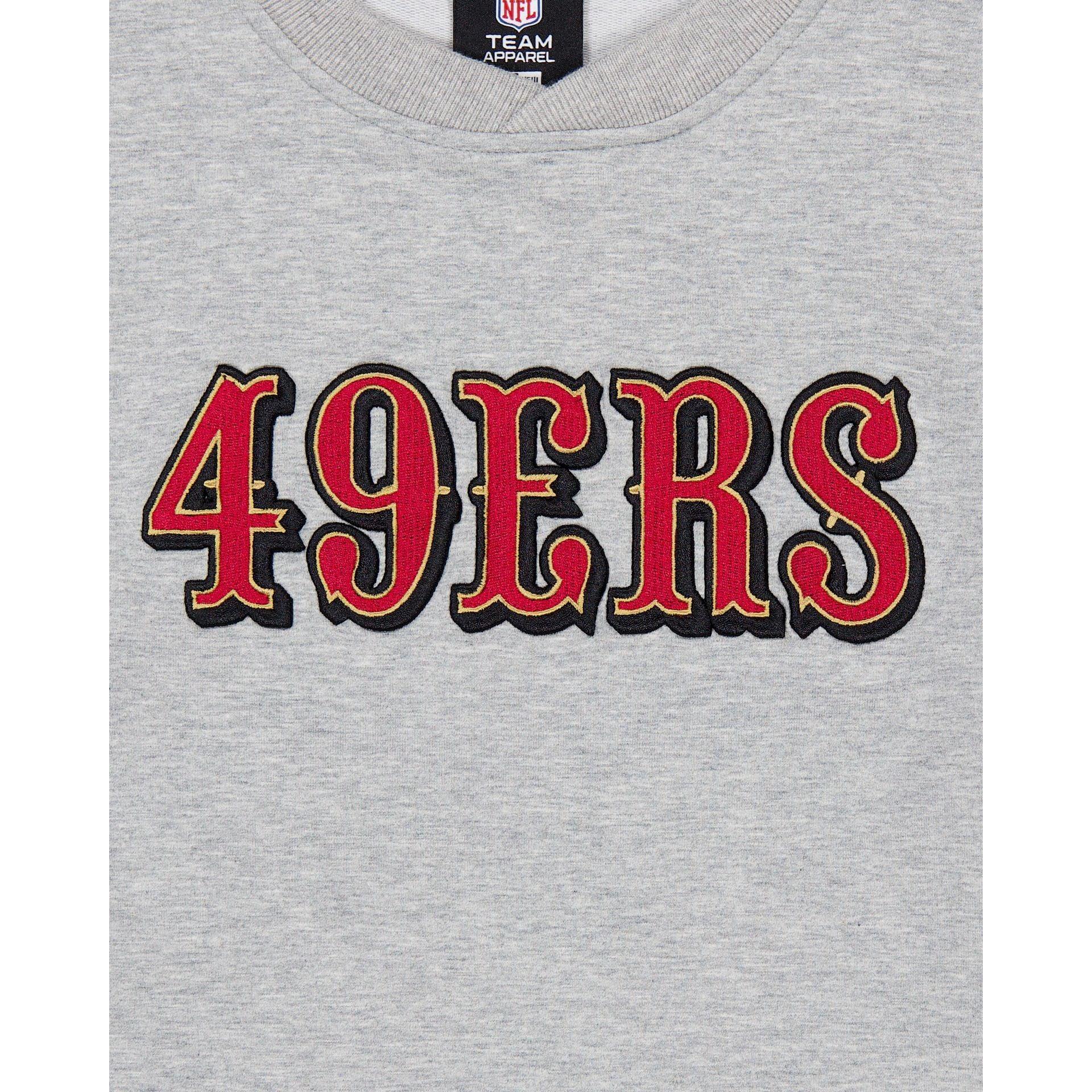 San Francisco 49ers Gray Logo Select Crewneck Male Product Image