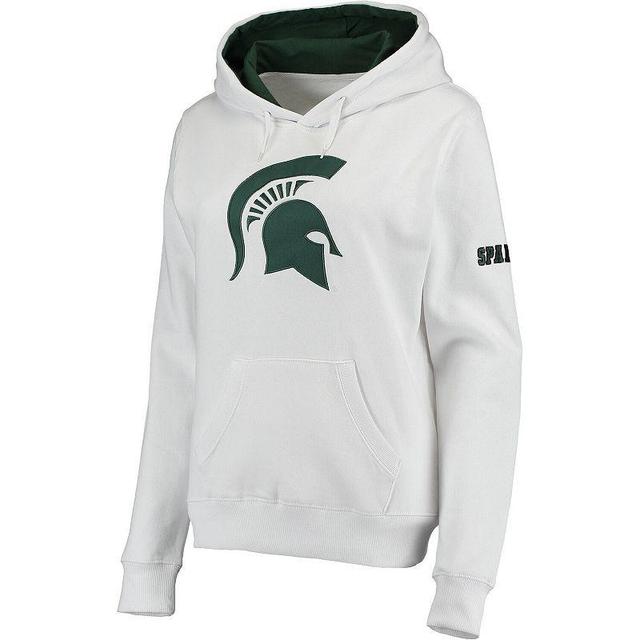 Womens Michigan State Spartans Big Logo Pullover Sweatshirt Product Image