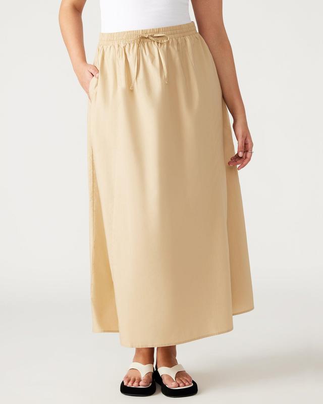 SUNNY SKIRT KHAKI Female Product Image