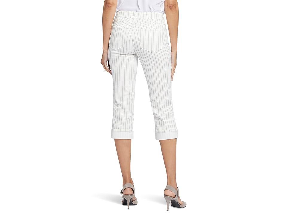 NYDJ Marilyn Crop Cuff (beach cruise stripe) Women's Jeans Product Image