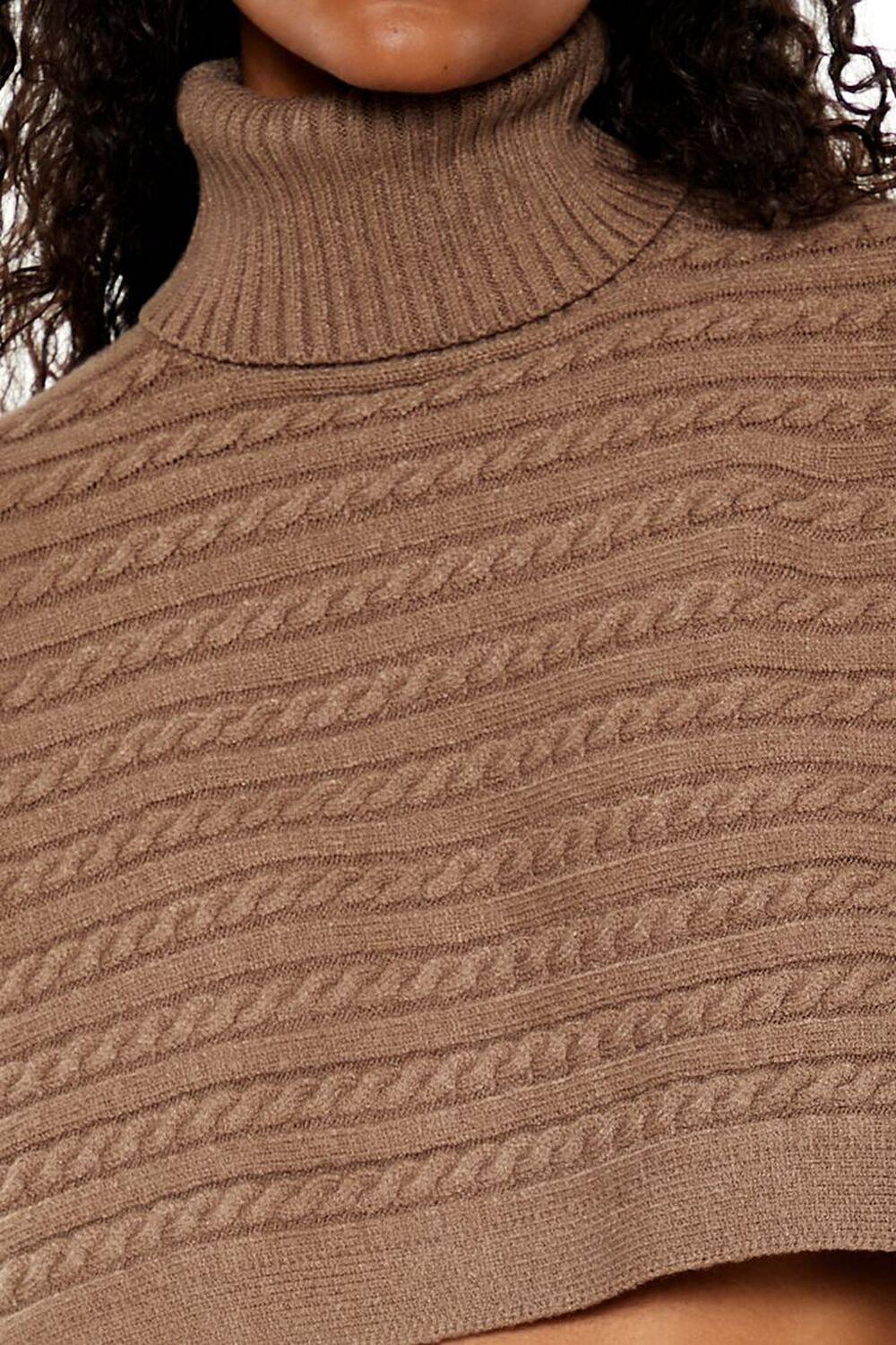 Cropped Turtleneck Sweater | Forever 21 Product Image