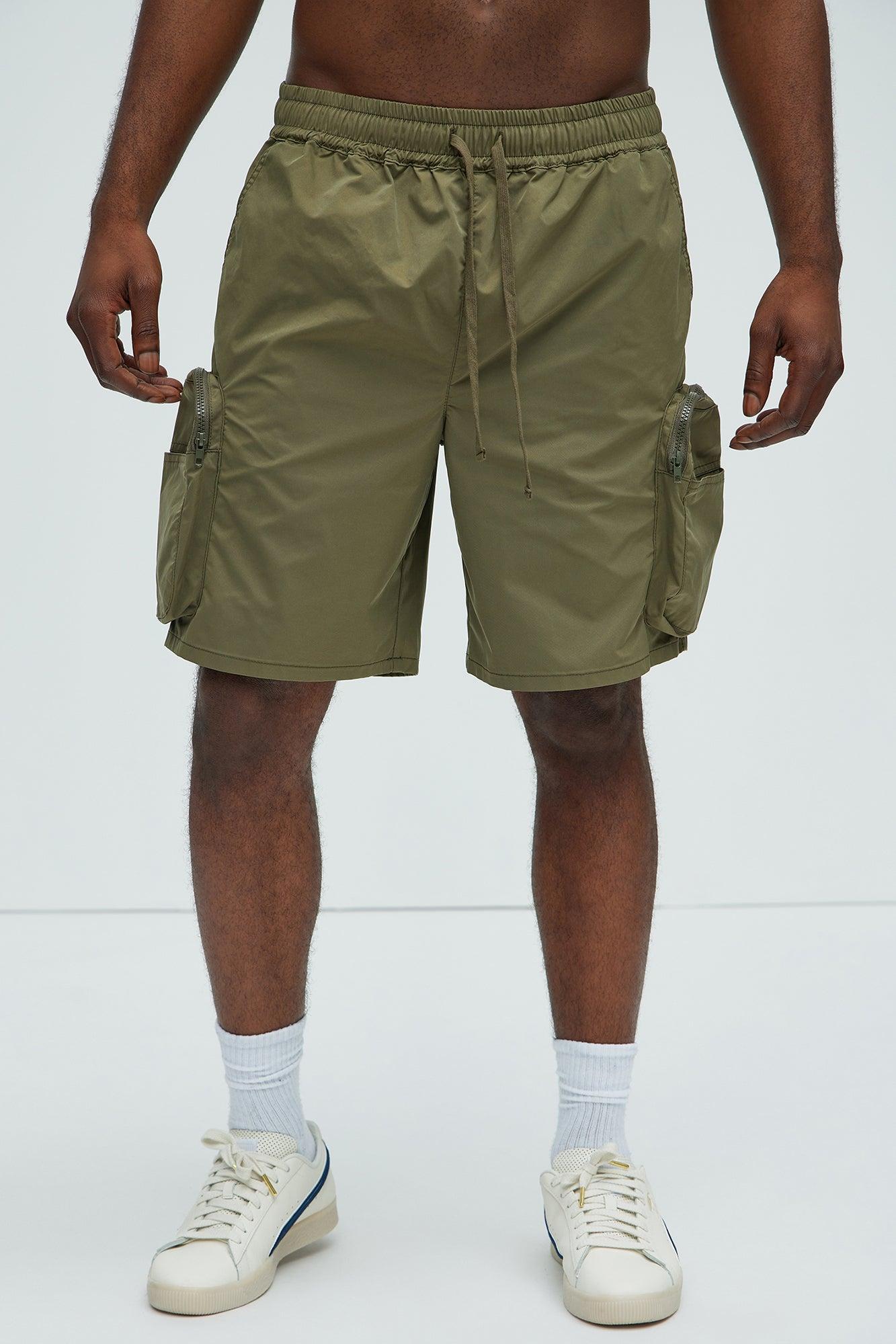 Gage Cargo Shorts - Olive Product Image