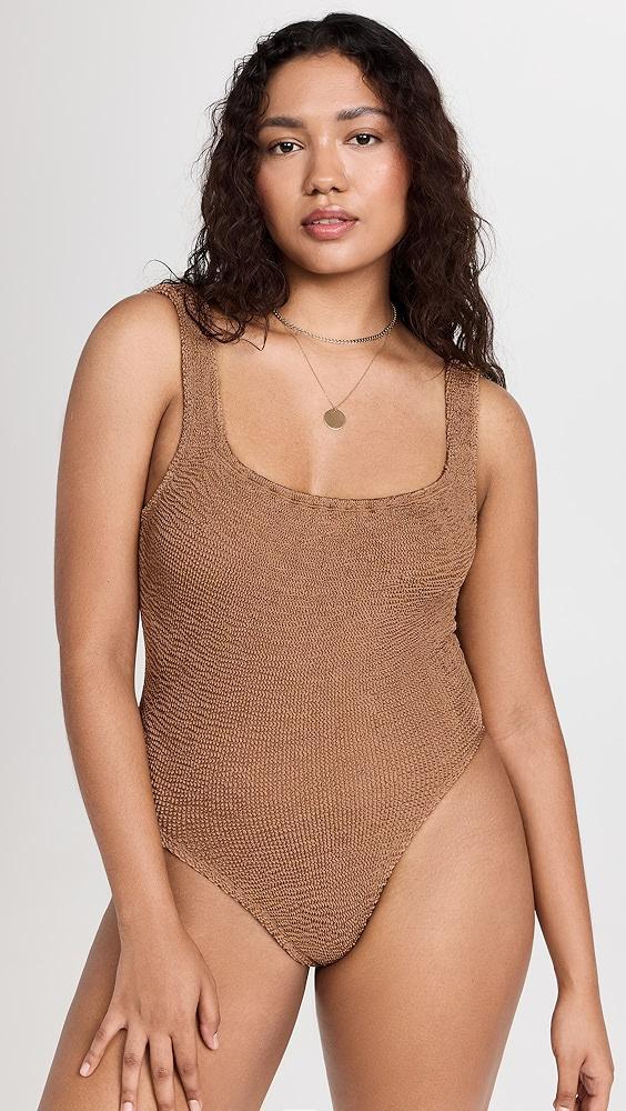 Hunza G Classic Square One Piece | Shopbop Product Image