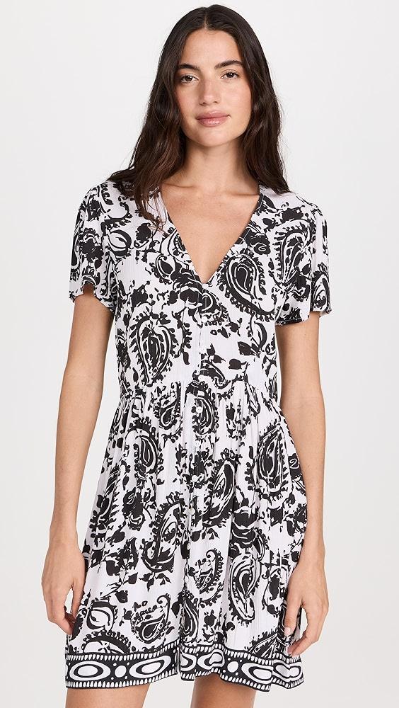 Playa Lucila Button Mini Dress | Shopbop Product Image