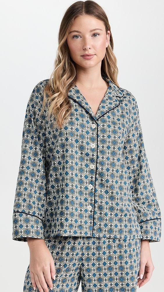 THE GREAT. The Pajama Shirt | Shopbop Product Image