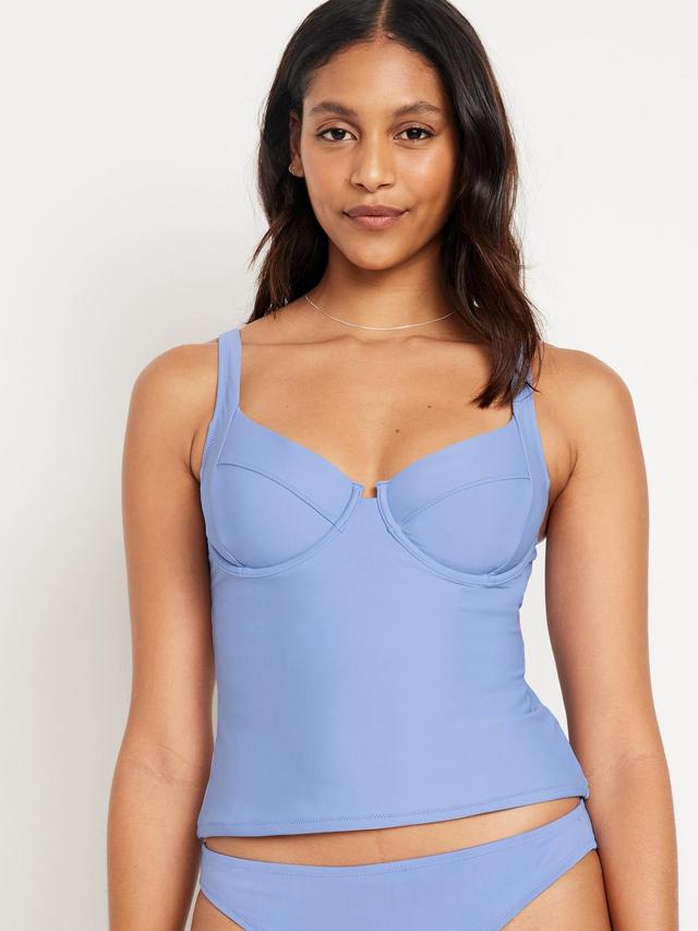 Underwire Tankini Swim Top Product Image