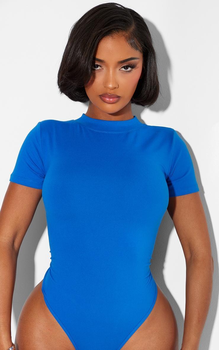 Shape Blue Sculpted Short Sleeve Bodysuit Product Image