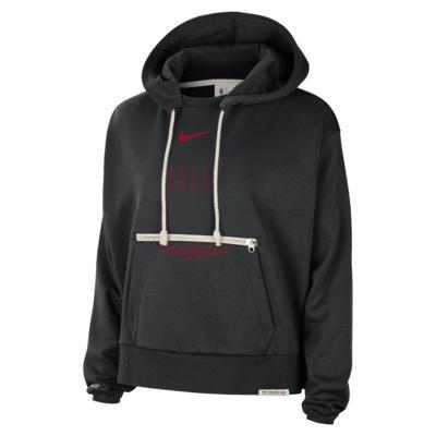 Chicago Bulls Standard Issue Women's Nike Dri-FIT NBA Pullover Hoodie Product Image