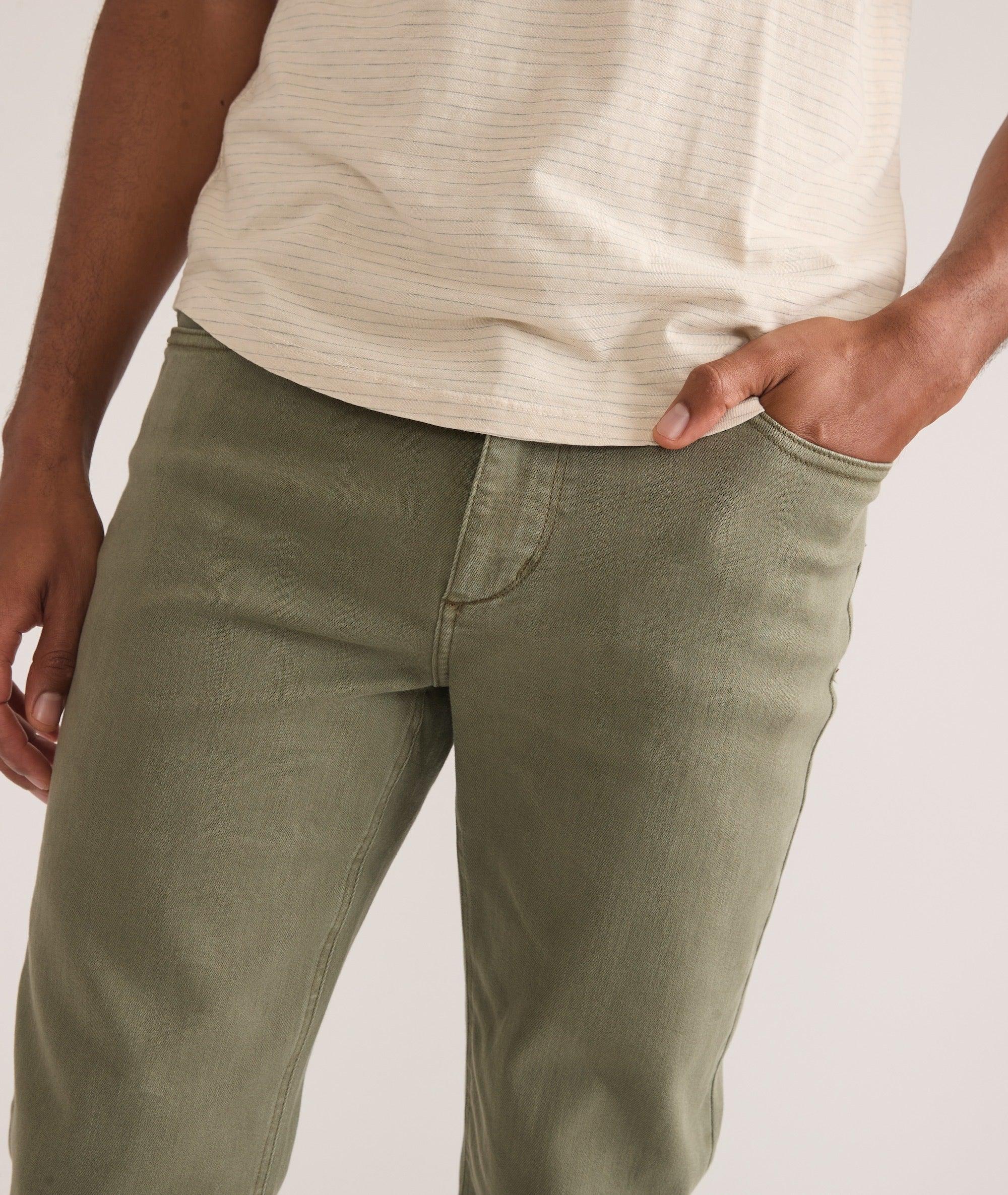 5 Pocket Athletic Fit Twill Pant Product Image