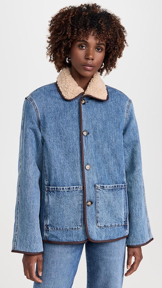 Still Here Townes Jacket in Classic Blue | Shopbop Product Image