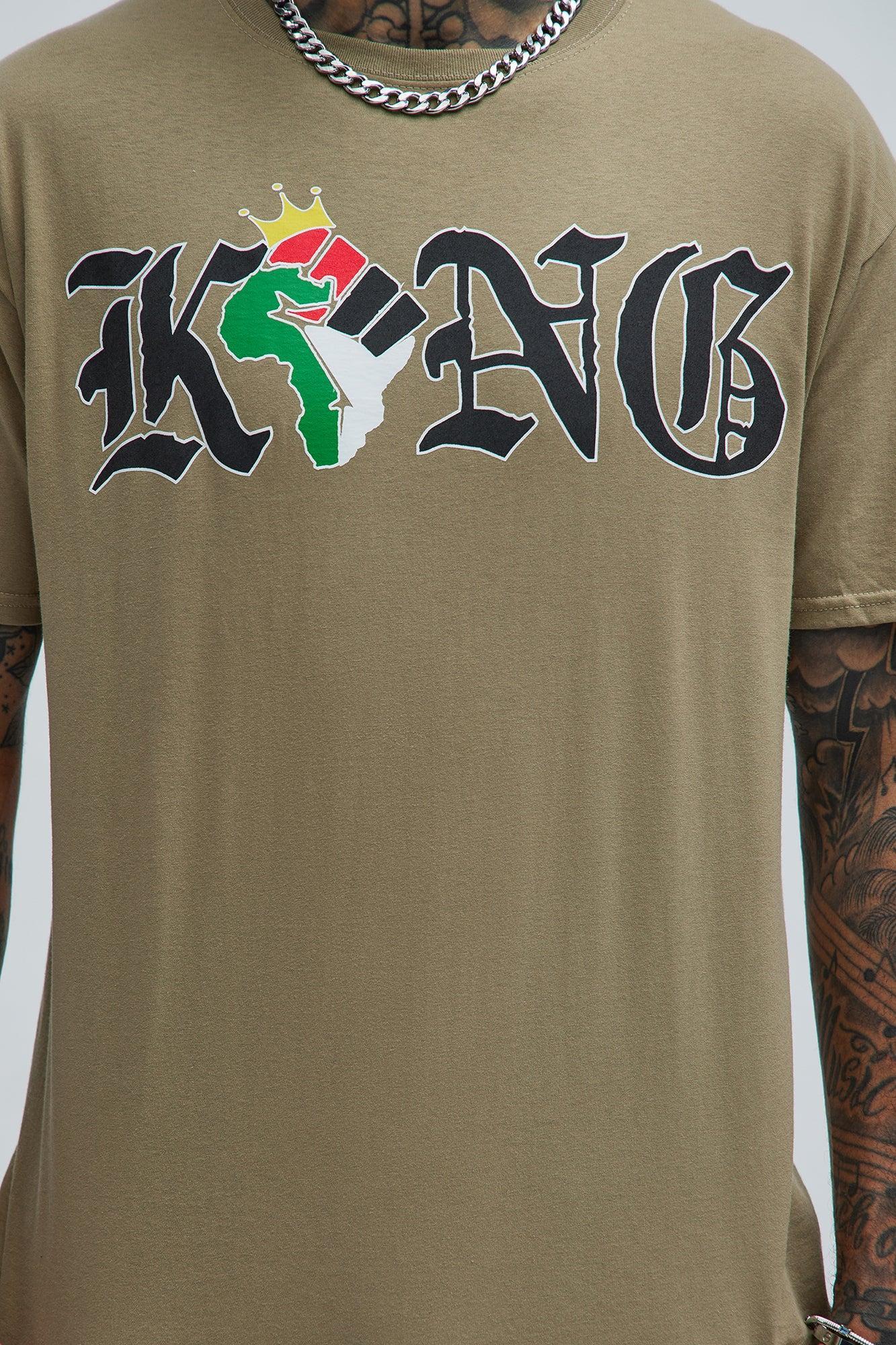 Forever Free King Short Sleeve Tee - Khaki Product Image