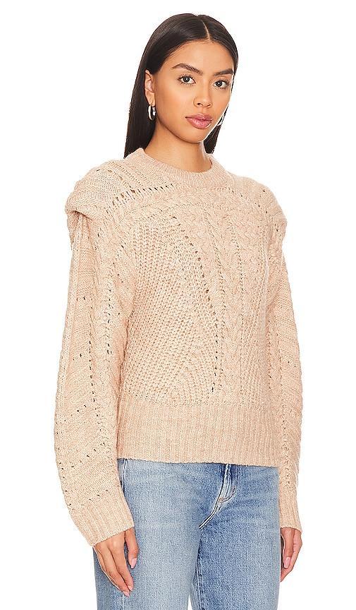 ASTR the Label Tabitha Sweater in Pink. Size L, M, S. Product Image