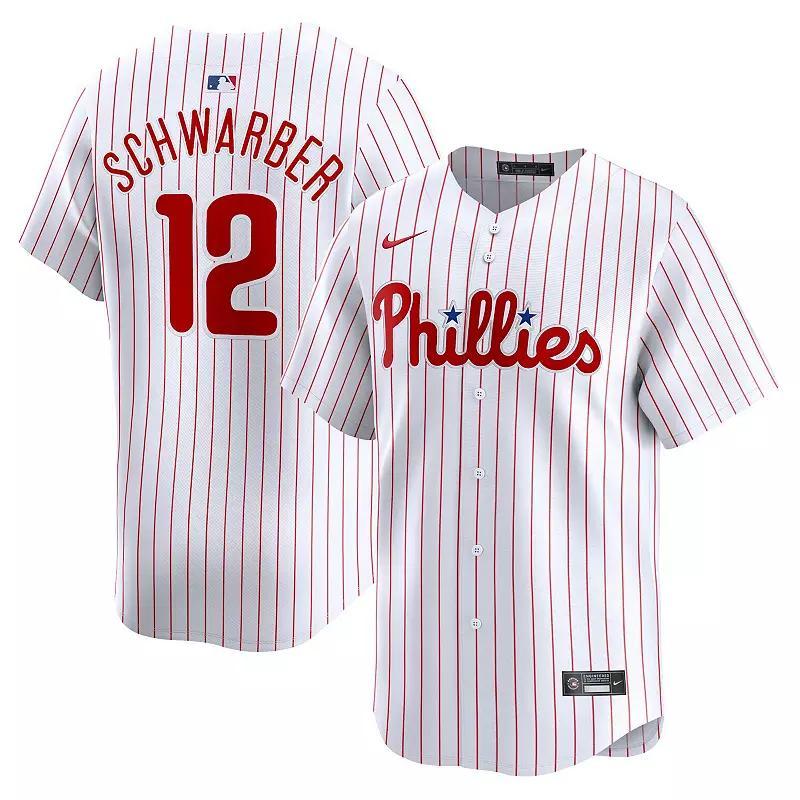 Mens Nike Kyle Schwarber Philadelphia Phillies Home Limited Player Jersey Product Image