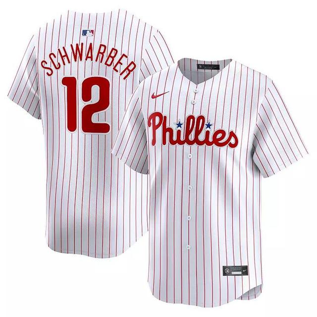 Mens Nike Kyle Schwarber Philadelphia Phillies Home Limited Player Jersey Product Image