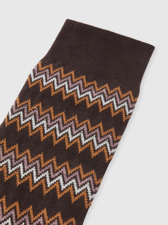 Cotton jacquard blend socks Product Image