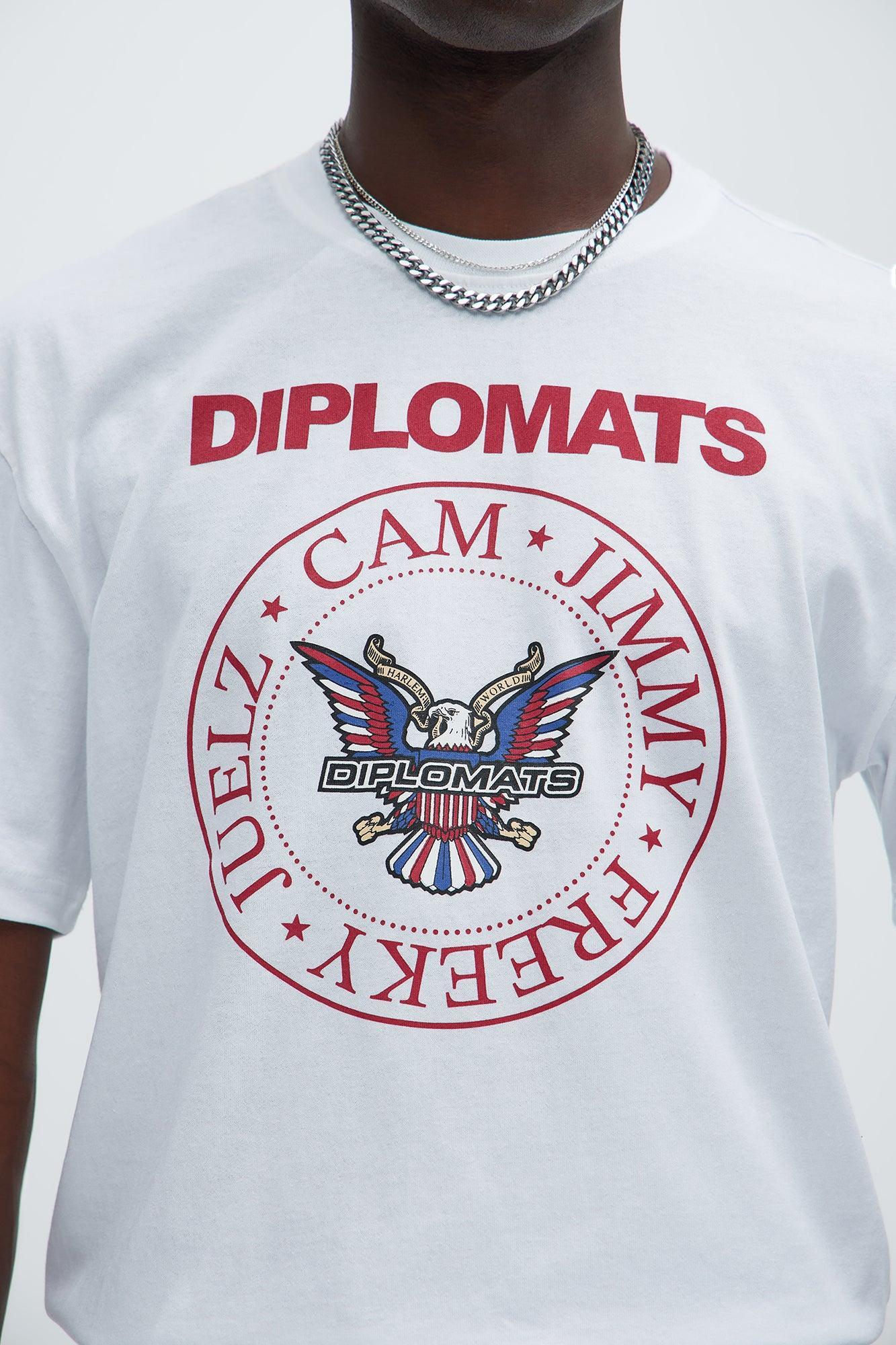 Dipset Downtown Short Sleeve Tee - White Product Image