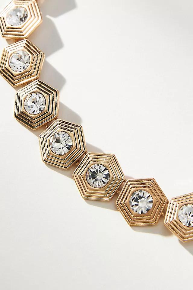 Crystal Hexagons Necklace Product Image