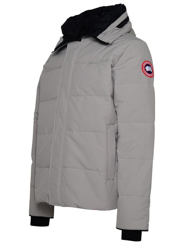 CANADA GOOSE Lime Polyester Macmillan Jacket In Gray Product Image