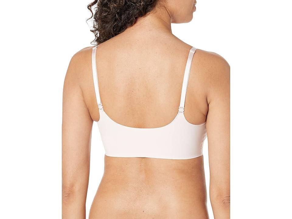 Calvin Klein Invisibles Comfort Lightly Lined Triangle Bralette QF5753, Womens Brown Product Image