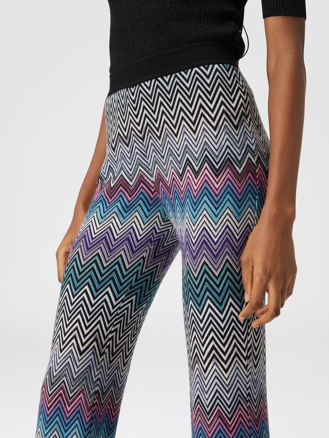 Flare zig zag wool trousers Multicoloured | Missoni product image