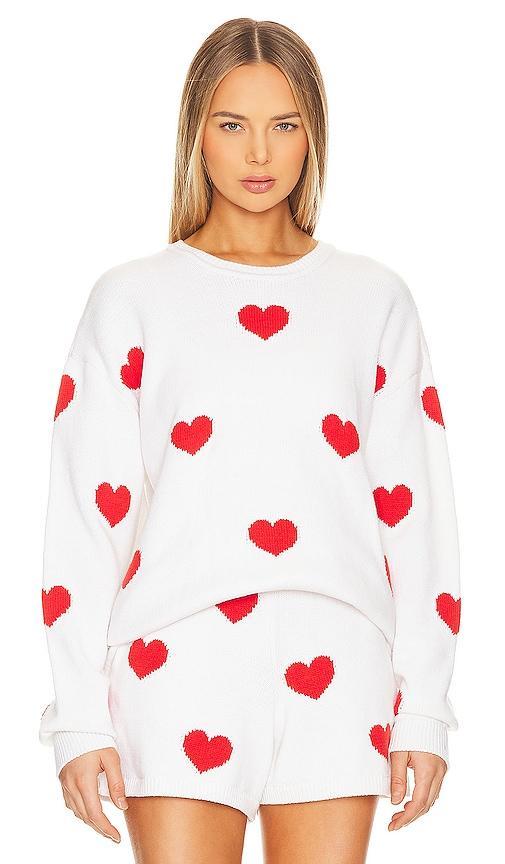 Show Me Your Mumu Go To Sweater in White. Size M, S. Product Image