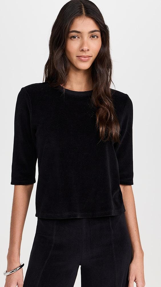 Suzie Kondi Corfu Elbow Sleeve Crew Tee | Shopbop Product Image