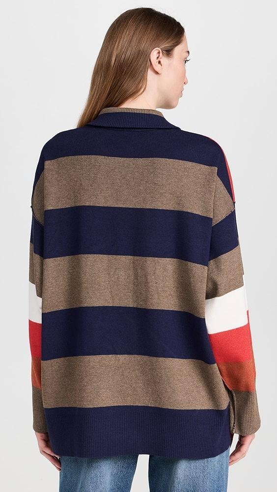 Free People Coastal Stripe Pullover | Shopbop Product Image