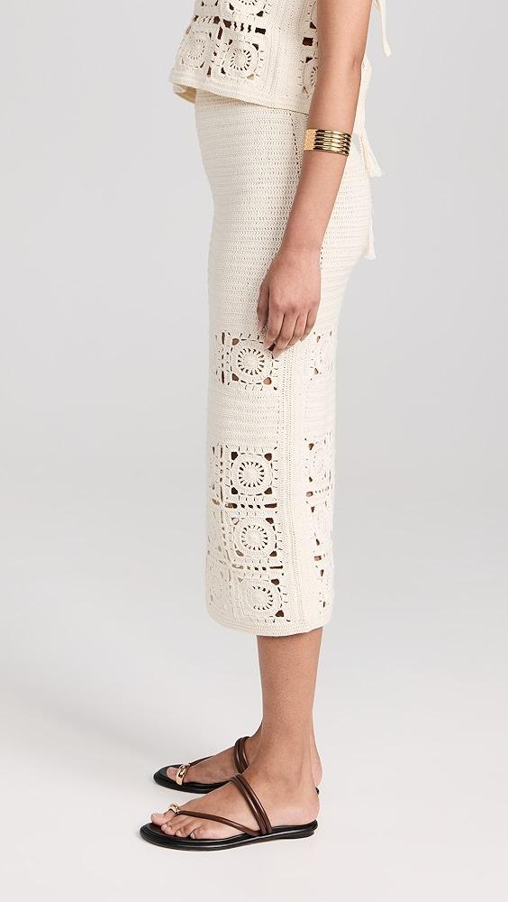 Eleven Six Jana Crochet Skirt | Shopbop Product Image