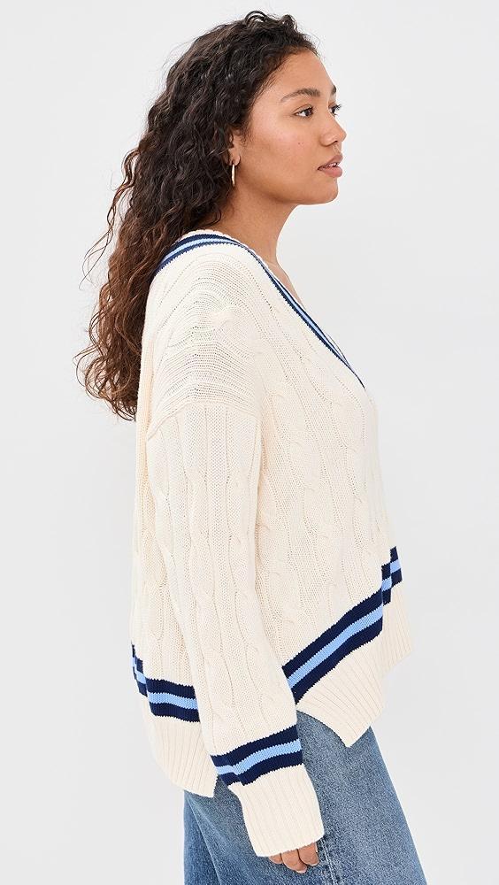 Polo Ralph Lauren Cable Knit Cotton Cricket Sweater | Shopbop Product Image