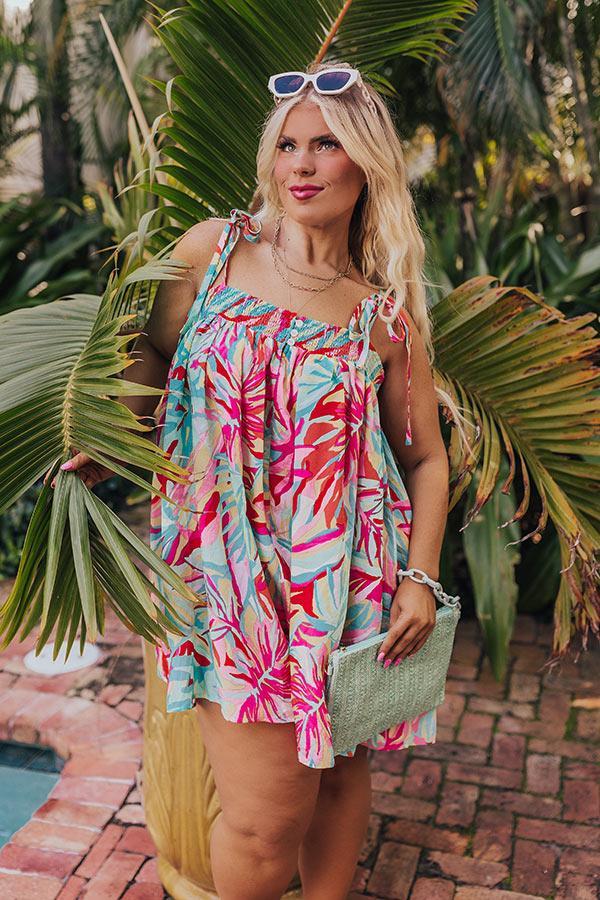 Bloom With A View Romper In Ocean Wave Curves Product Image